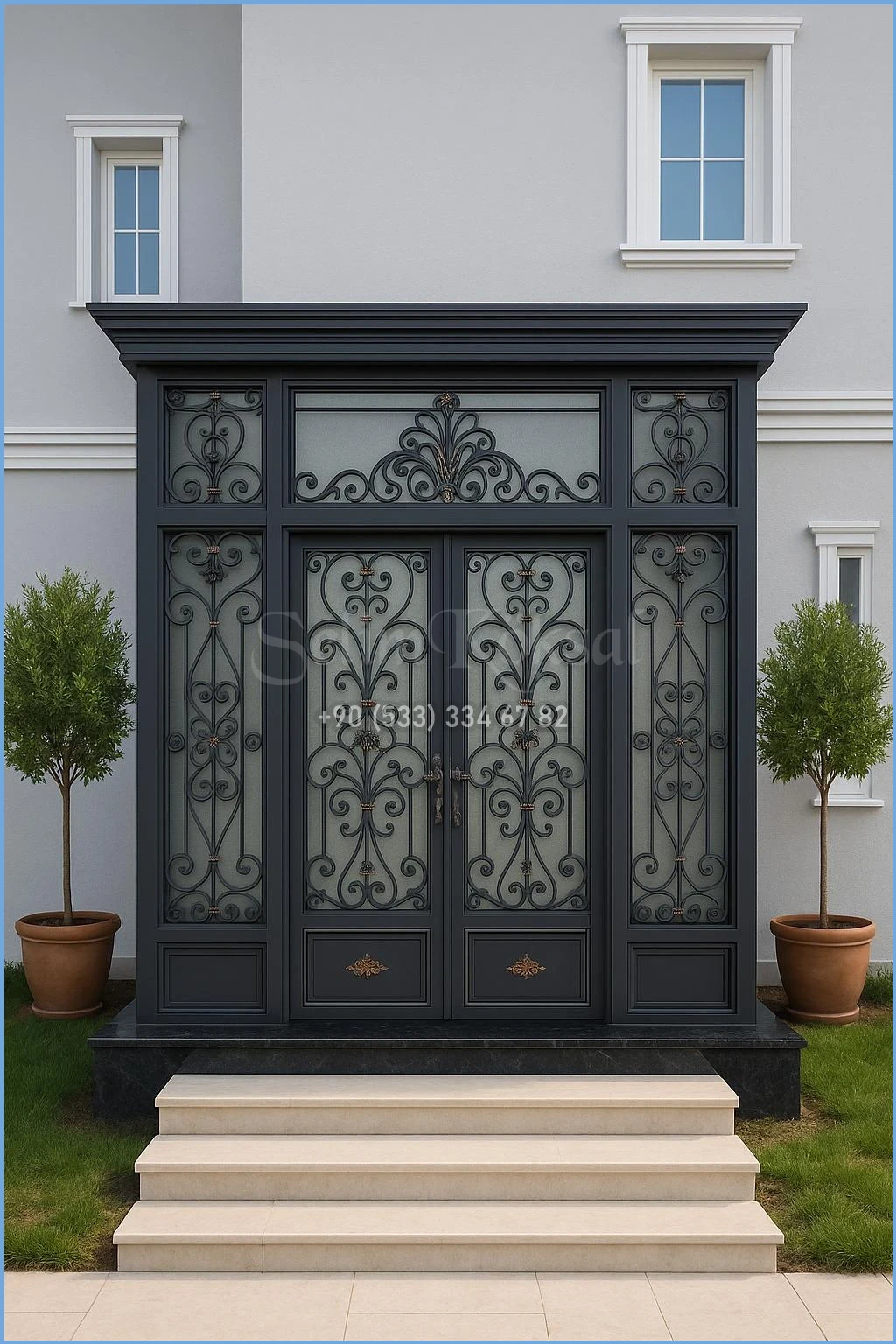 Akıllı Güvenlik Sistemli Villa Kapıları: Teknoloji ile Güvenlik Birleşiyor