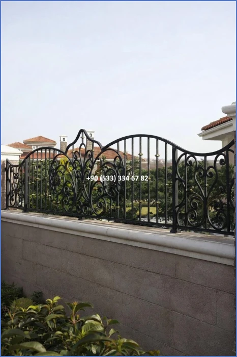 BAHÇE KORKULUKLARI-KORKULUK MODELLERİ-FERFORJE BAHÇE KORKULUK MODELLERİ dek8522