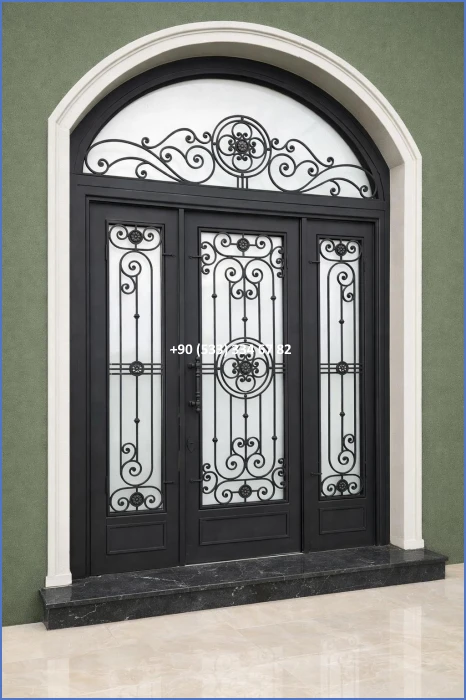 VİLLA KAPILARI-FERFORJE VİLLA KAPILAR-VİLLA GİRİŞ KAPILAR-BAHÇE KAPILARI-FERFORJE KAPILAR dek8639