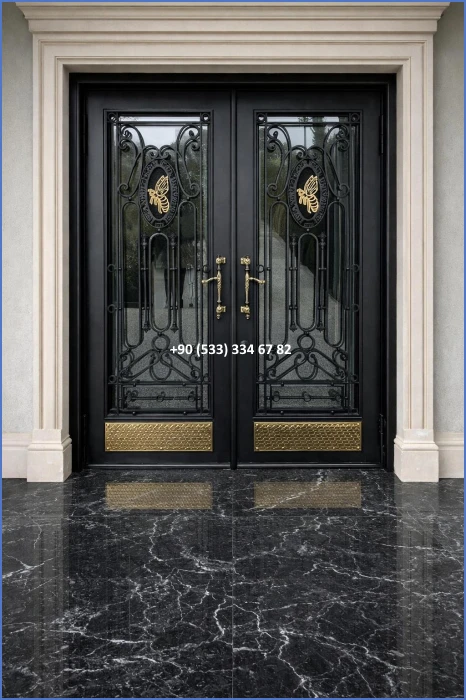 VİLLA KAPILARI-FERFORJE VİLLA KAPILAR-VİLLA GİRİŞ KAPILAR-BAHÇE KAPILARI-FERFORJE KAPILAR dek8478