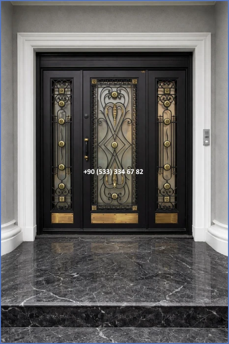 VİLLA KAPILARI-FERFORJE VİLLA KAPILAR-VİLLA GİRİŞ KAPILAR-BAHÇE KAPILARI-FERFORJE KAPILAR dek8498