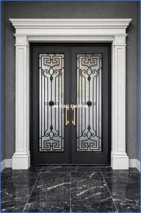 VİLLA KAPILARI-FERFORJE VİLLA KAPILAR-VİLLA GİRİŞ KAPILAR-BAHÇE KAPILARI-FERFORJE KAPILAR dek8511