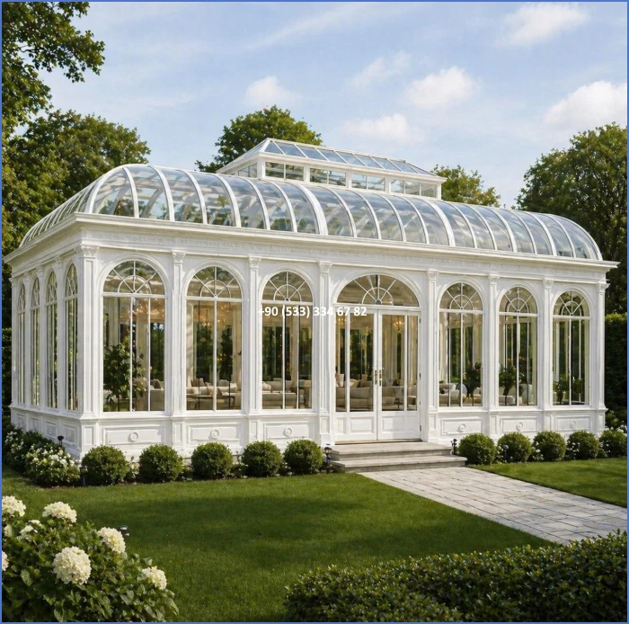 KIŞ BAHÇESİ-GAZEBO-FERFORJE KIŞ BAHÇESİ-KAMELYA-FERFORJE KAMELYA dek8708